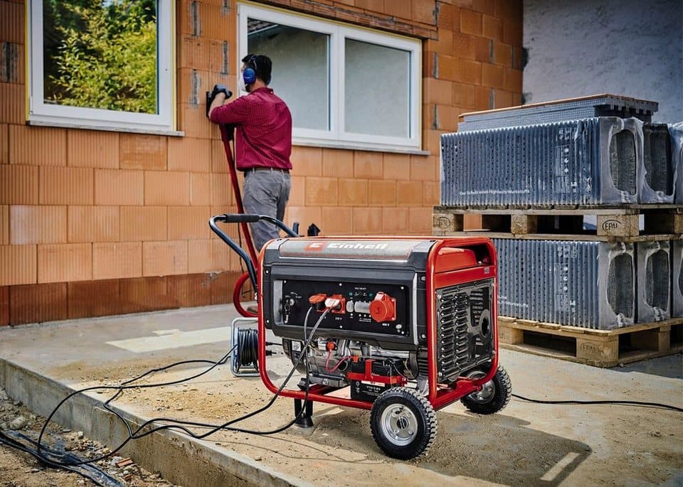 Einhell Stromerzeuger TC-PG 65/E5, Benzin, inkl. 12 V Starterbatterie - Thumbnail 2
