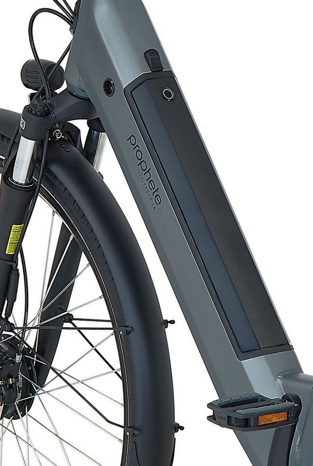 Prophete E-Bike Cityrad Geniesser 2.8, 7 Gang Shimano Nexus Schaltwerk, Nabenschaltung, Frontmotor, 540 Wh, Pedelec, Elektrofahrrad für Damen u. Herren - Thumbnail 7
