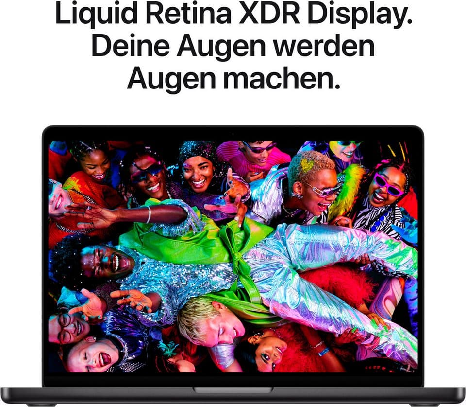 Apple MacBook Pro 14" Notebook (35,97 cm/14,2 Zoll, Apple M5, 10-Core GPU, 16 GB, 1000 GB SSD) - Thumbnail 5