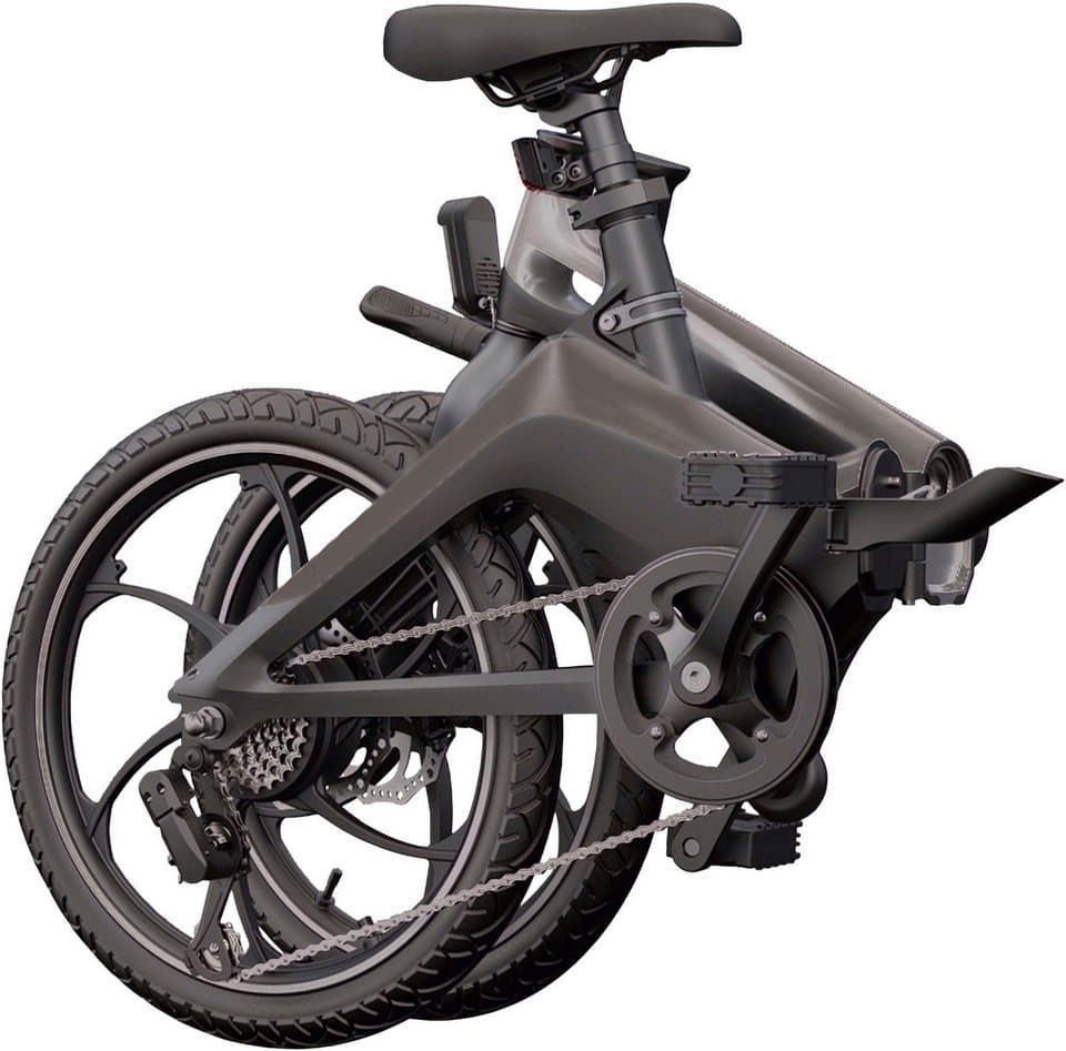 SachsenRAD E-Bike Faltrad F11 MagPuma mit Transporttasche, 6 Gang Shimano, Kettenschaltung, Heckmotor, 281 Wh - Thumbnail 3