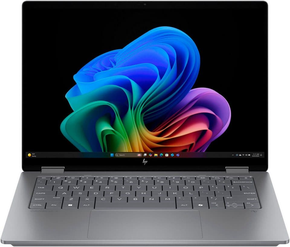 HP OmniBook X Flip 16-a0252ng Convertible Notebook (40,64 cm/16 Zoll, AMD Ryzen™ AI 5 340, Radeon, 16 GB, 1000 GB SSD) - Thumbnail 2