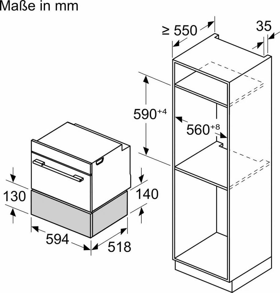 BOSCH Einbau-Wärmeschublade BIC7101B1 - Thumbnail 5