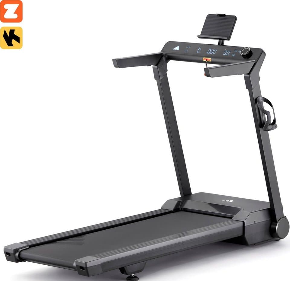 adidas Performance Laufband T-24c (mit Bluetooth und App-Funktion), bis max. 18 km/h, klappbar, mit Steigung, 110 kg max. Benutzergewicht - Thumbnail 3