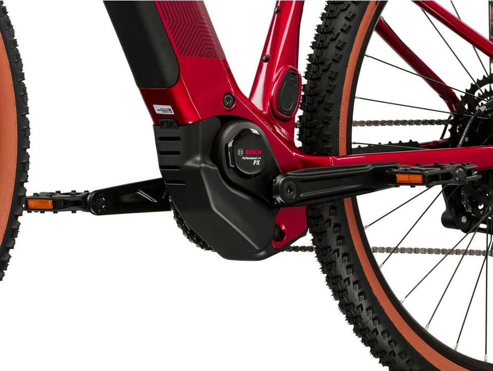 Kross E-Bike Mountainbike Influx Hybrid 2.0 16,7Ah / BOSCH 600 Wh 29" rot 9 Gänge 2026, 9 Gang Shimano CUES U4000 Schaltwerk, Kettenschaltung, Mittelmotor, 600 Wh, BOSCH PERFORMANCE LINE PX 36 V/250 W, Mittelmotor - Thumbnail 11