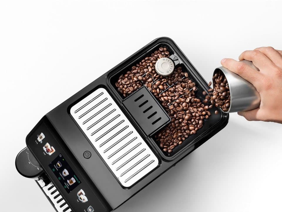 De'Longhi Kaffeevollautomat Eletta Explore ECAM450.55.S - 40 Rezepte, heißer & kalter Milchschaum, 3,5" Touch-Display, herausnehmbare Brühgruppe, einstellbarer Mahlgrad - Thumbnail 7