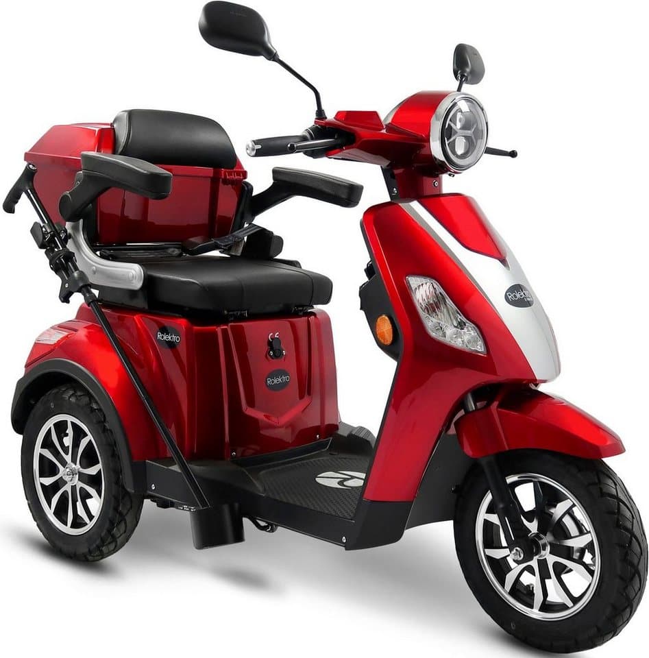 Rolektro Elektromobil Rolektro E-Trike 15 V.3 Lithium, 1000 W, 15 km/h, (mit Topcase) - Bild 1
