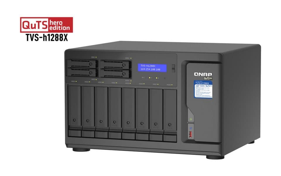 QNAP TVS-h1288X NAS-Server - Thumbnail 5
