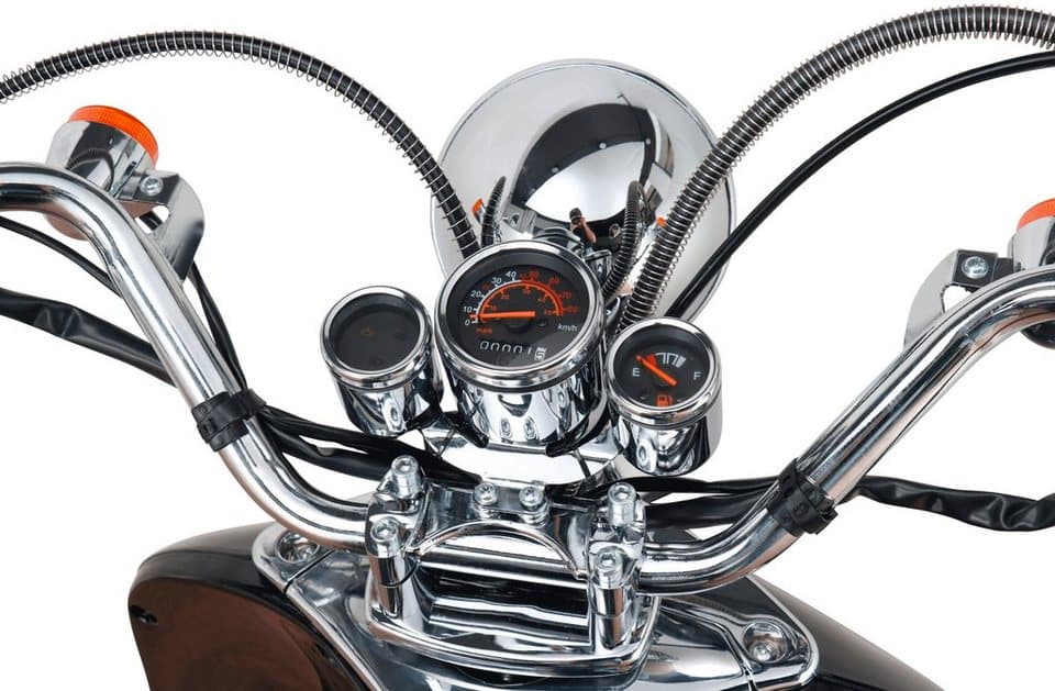 Alpha Motors Motorroller Retro Firenze, 125 ccm, 85 km/h, Euro 5+, mit Lenkerschloss - Thumbnail 5