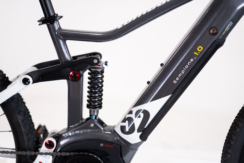 Lombardo E-Bike Mountainbike LOMBARDO SEMPIONE FULLY / BOSCH 500 Wh 29" grau 10 Gänge, 10 Gang Shimano DEORE RDM-6000 Schaltwerk, Kettenschaltung, Mittelmotor, 500 Wh, BOSCH PERFORMANCE LINE 36 V/250 W, Mittelmotor - Thumbnail 5