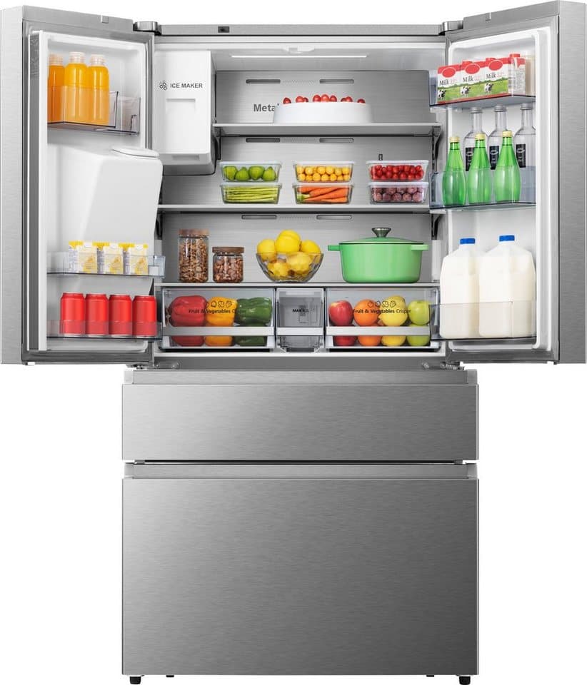 Hisense French Door RF728N4SASE, 178,5 cm hoch, 91,4 cm breit - Thumbnail 4