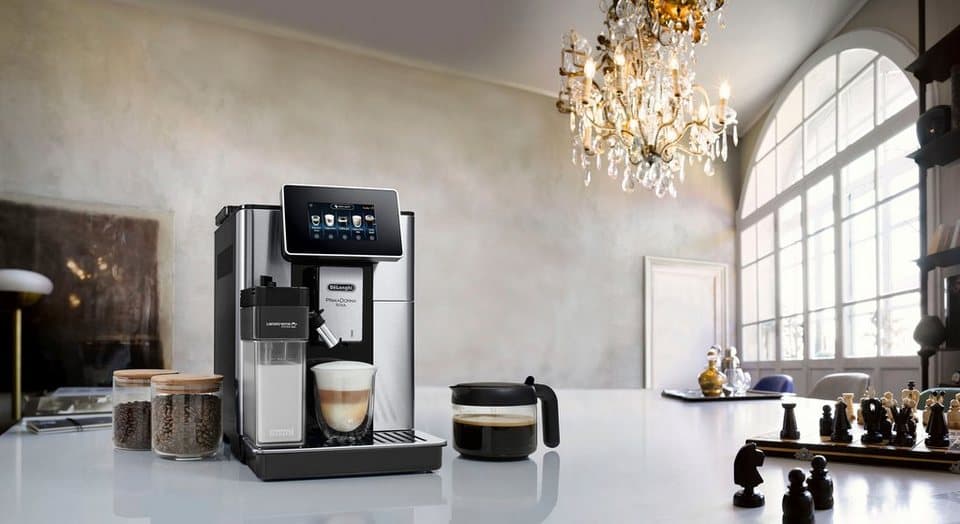 De'Longhi Kaffeevollautomat PrimaDonna Soul ECAM610.75.MB - Mit Kaffeekannen-Funktion, Inkl. Kaffeekanne, Bean Adapt Technology, Edelstahl, Scheibenmahlwerk - Thumbnail 7