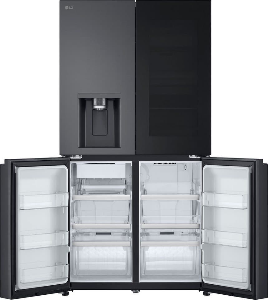 LG Multi Door GMG960EVEE, 179,2 cm hoch, 91,4 cm breit, InstaView®: zweimal klopfen, reinschauen! mit Craft Ice - Spender - Thumbnail 8