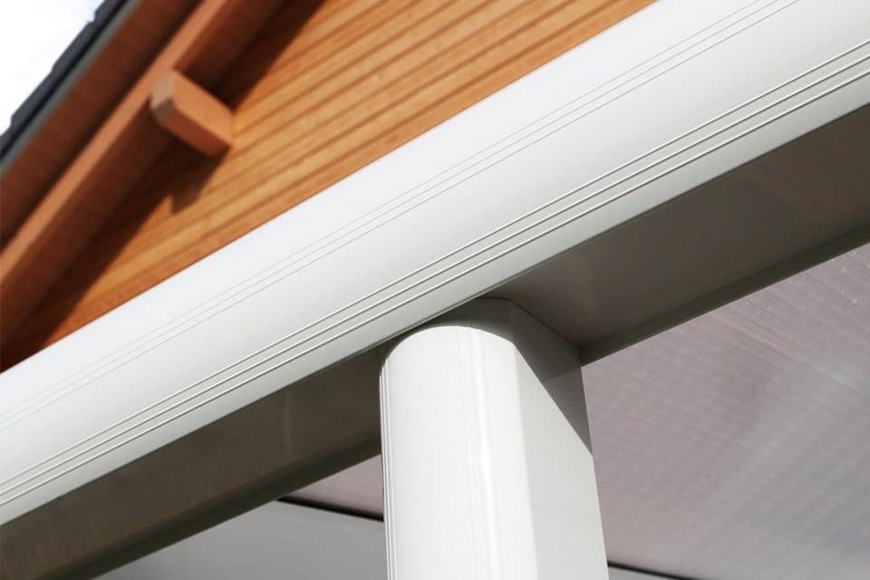 Skanholz Terrassendach Garda, Bedachung Doppelstegplatten, BxT: 648x257 - Thumbnail 8