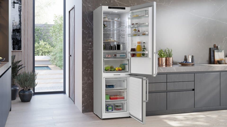 SIEMENS Kühl-/Gefrierkombination iQ500 KG39NAIAU, 203 cm hoch, 60 cm breit, hyperFresh für längere Frische & Total noFrost gegen Eis. - Thumbnail 8