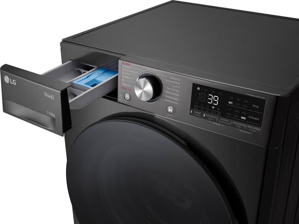 LG Waschtrockner Serie 7 W4WR70E6YB, 11 kg, 6 kg, 1400 U/min - Thumbnail 15