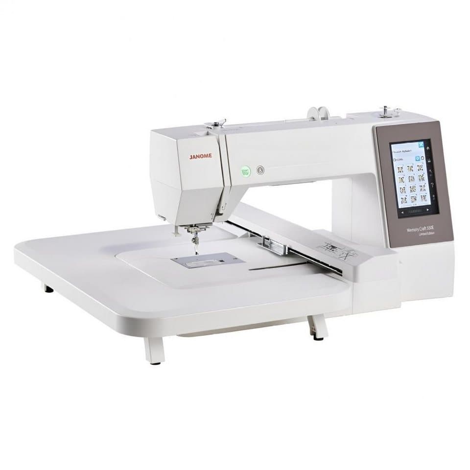 Janome Stickmaschine - Memory Craft 550E Limited Edition - Thumbnail 4