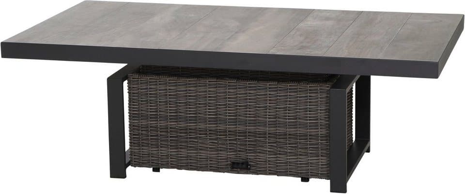 Siena Garden Gartenlounge-Set Corido, (Set, 9-tlg), bestehend aus 2 Sesseln, 1 Sofa, 1 Tisch und 5 Auflagen - Thumbnail 8
