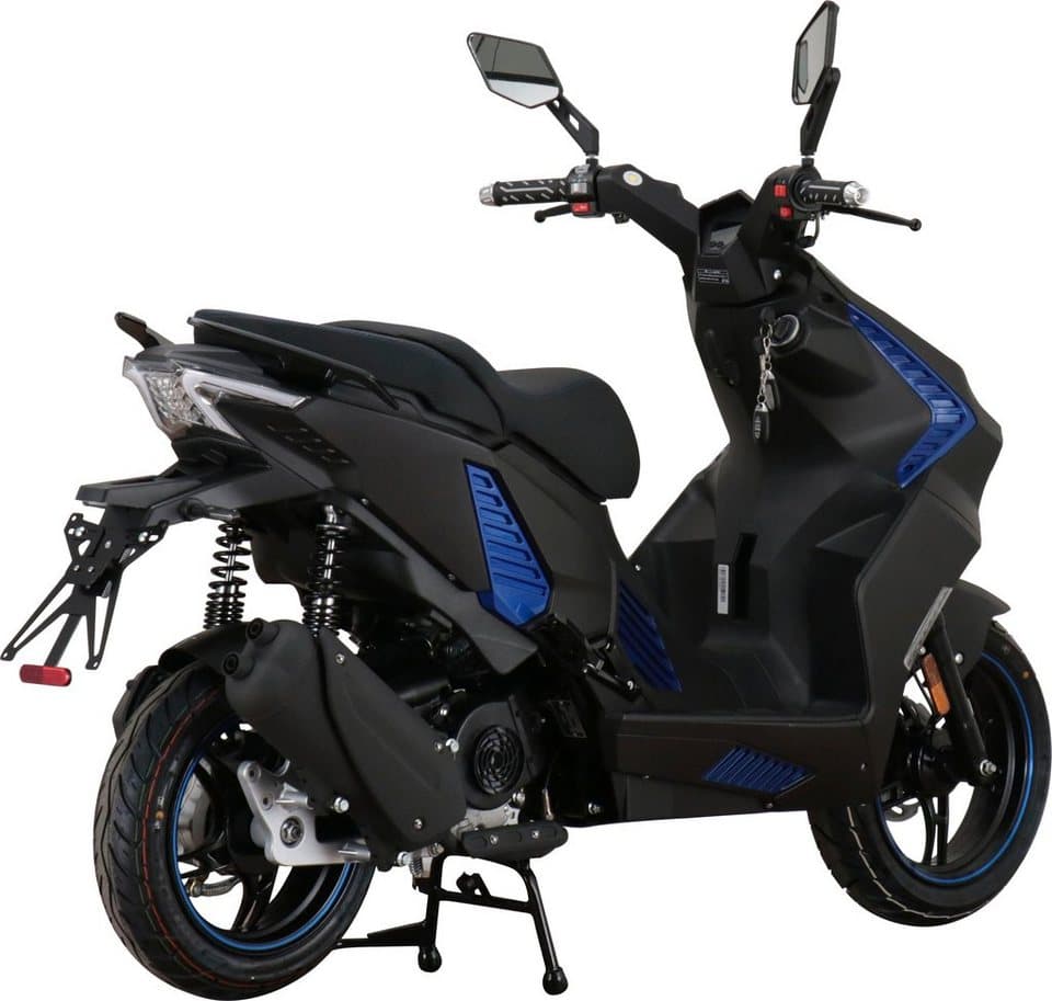 Alpha Motors Motorroller SHARK, 50 ccm, 45 km/h, Euro 5, mit integr. Alarmanlage, Keyless-System und USB-Anschluss - Thumbnail 7