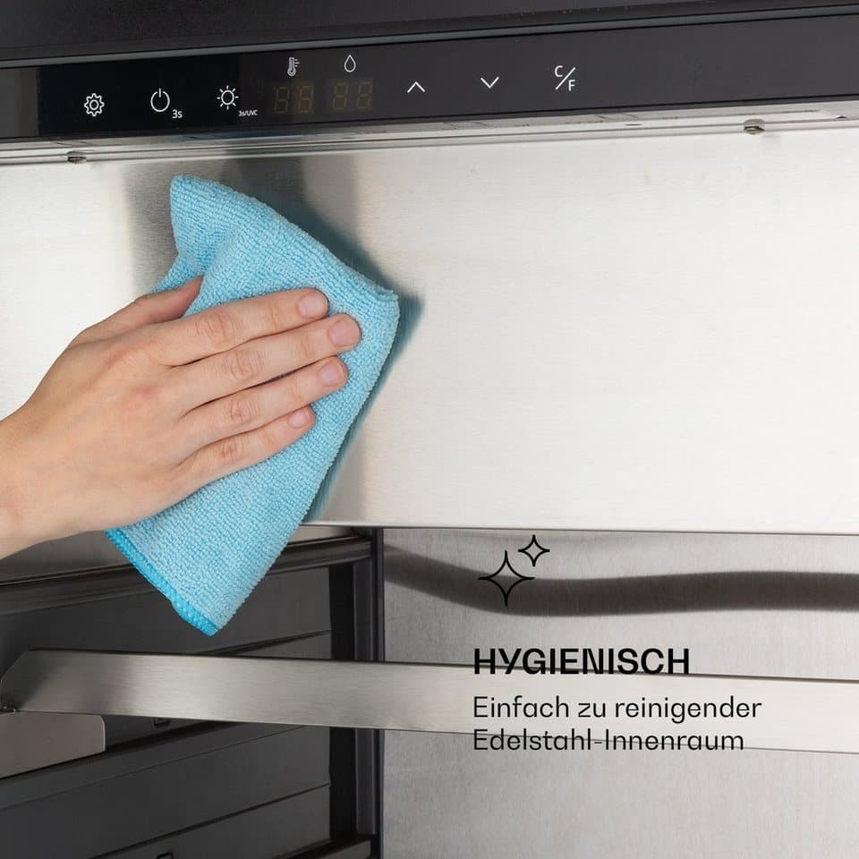 Klarstein Reifeschrank Steakhouse Pro 233, 233 l, Elektrische Fleischkühlschrank LED Touch Kühlen 233 L - Thumbnail 12
