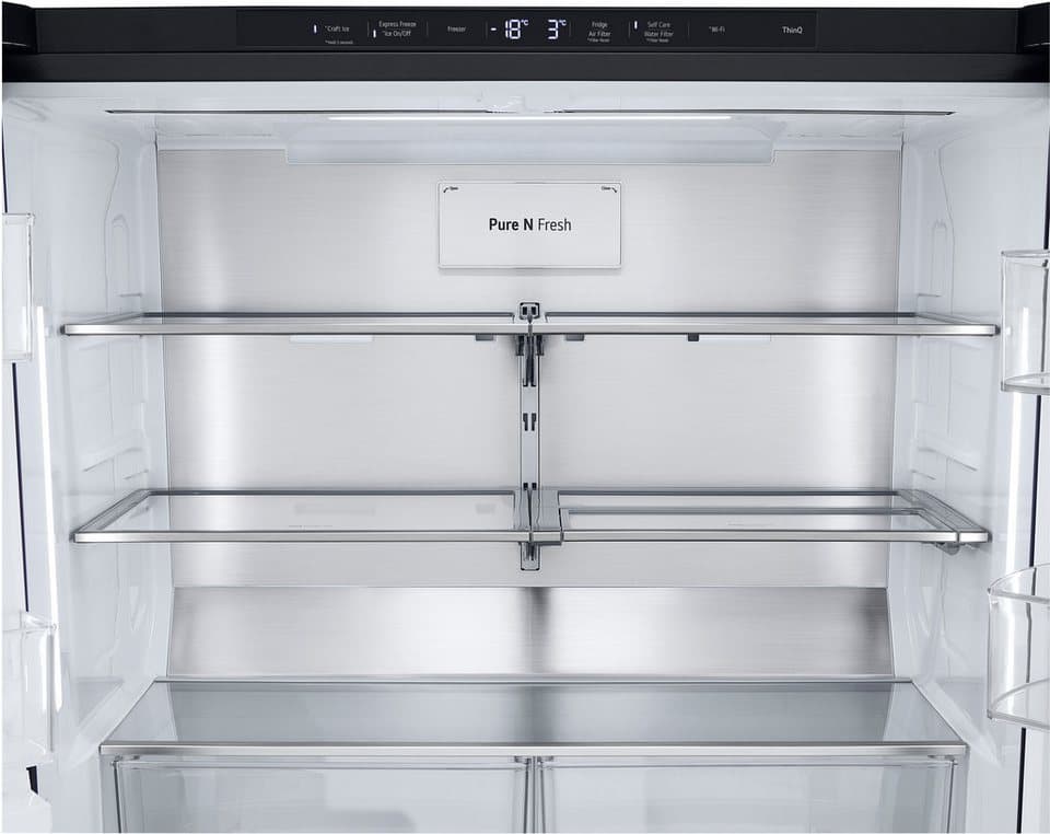 LG Multi Door GMG960EVEE, 179,2 cm hoch, 91,4 cm breit, InstaView®: zweimal klopfen, reinschauen! mit Craft Ice - Spender - Thumbnail 19