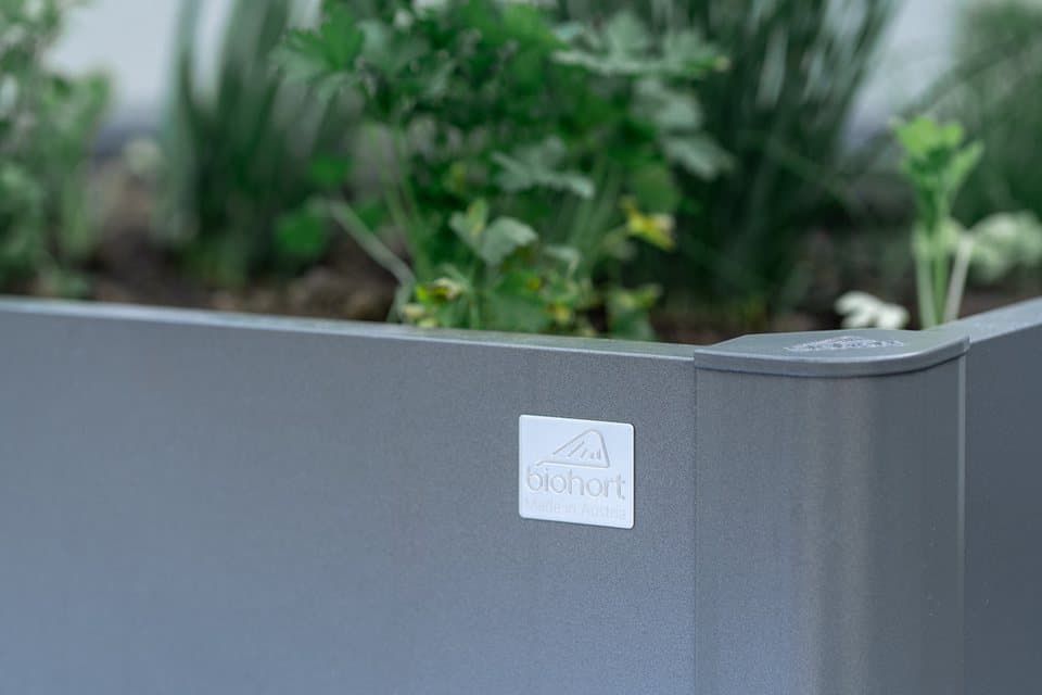 Biohort Hochbeet BELVEDERE L-Form maxi 2 m, verschiedene Farben, 201x201x77 cm, extrem langlebig, aus Metall - Thumbnail 5