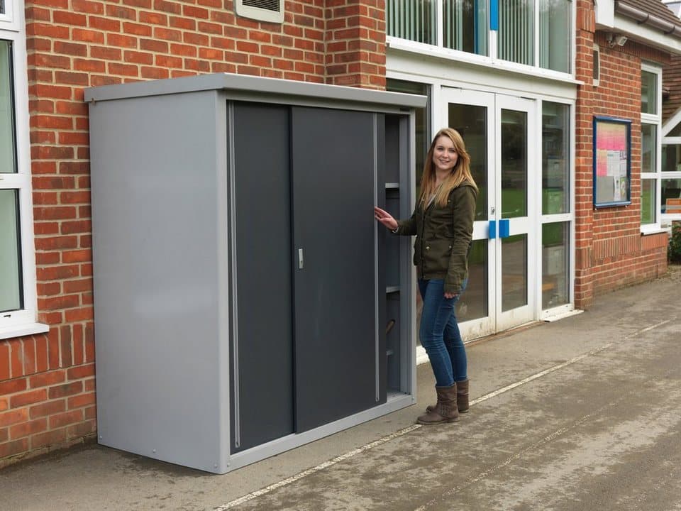 Trimetals Garten-Geräteschrank Guardian, BxT: 176x98 cm - Thumbnail 16