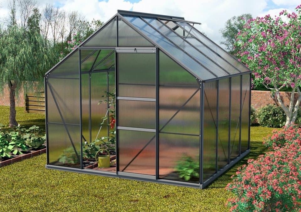 Vitavia Gewächshaus Merkur 6700, BxTxH: 254 x 254 x 230 cm, 6 mm Wandstärke - Bild 1