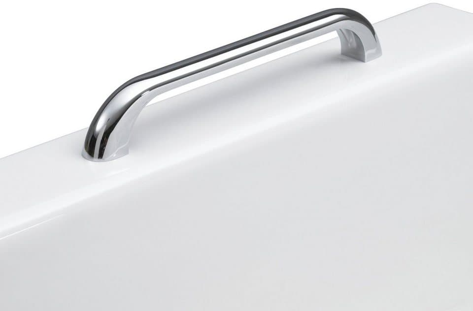 OTTOFOND Badewanne Jamaica, (3-tlg), mit Wannenträger, Ablaufgarnitur, Nackenkissen und Griffe - Thumbnail 5