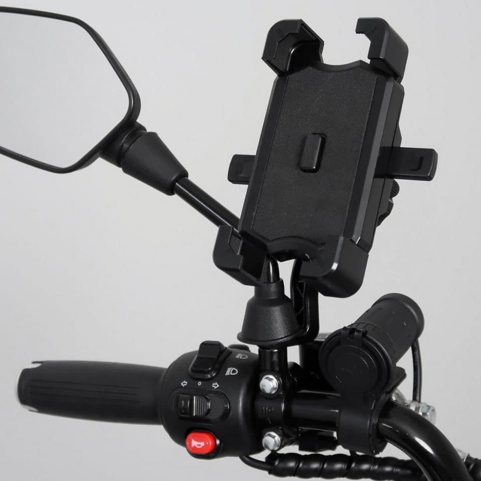 Rolektro E-Motorroller E-Chopper 45, 60V-25,6Ah Lithium-Akku, 3000 Watt, 3500 W, 45 km/h, bis zu 54 km Reichweite, mit USB-Anschluss und integr. Alarmanlage - Thumbnail 14