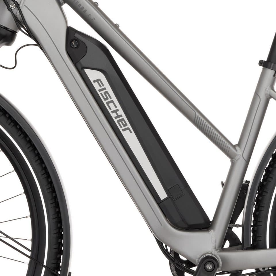 FISCHER Fahrrad E-Bike ATB TERRA 2.2 459, 8 Gang Shimano ACERA Schaltwerk, Heckmotor, 459 Wh, (mit Akku-Ladegerät, mit Werkzeug), Pedelec, Elektrofahrrad für Damen und Herren - Thumbnail 11
