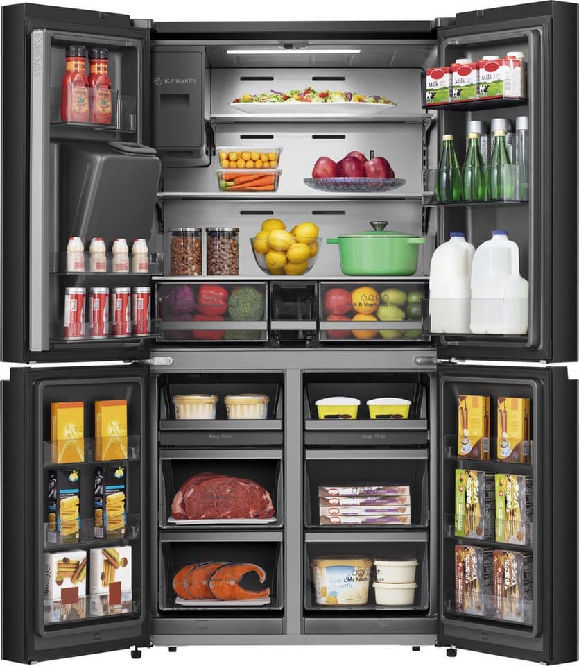 Hisense Multi Door RQ760N4SBFE, 178,5 cm hoch, 91,4 cm breit, Wasser-/Eisspender - Thumbnail 5