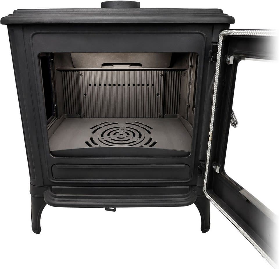 Hanseatic Kaminofen Castor XXL, 10,6 kW, Zeitbrand, Großer Feuerraum - Thumbnail 7