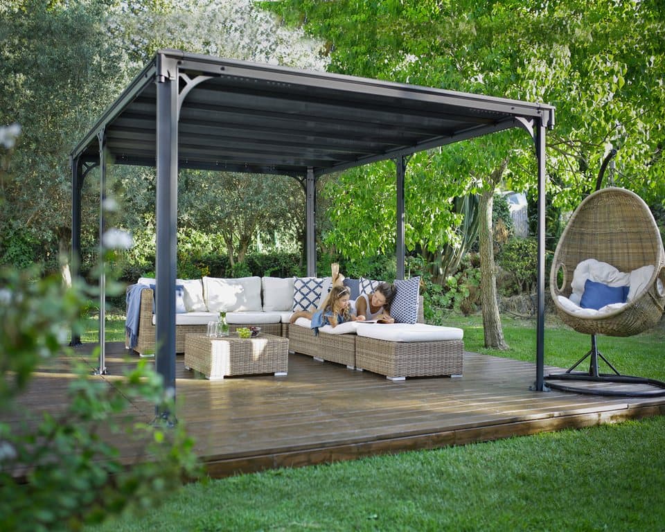 Palram - Canopia Pavillon Milano 4300, BxT: 309x426 cm