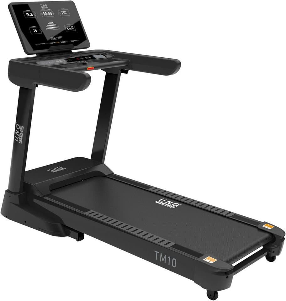U.N.O. FITNESS Laufband TM 10 (Smart Knob), bis max. 20 km/h, klappbar, mit Steigung, 150 kg max. Benutzergewicht - Bild 1
