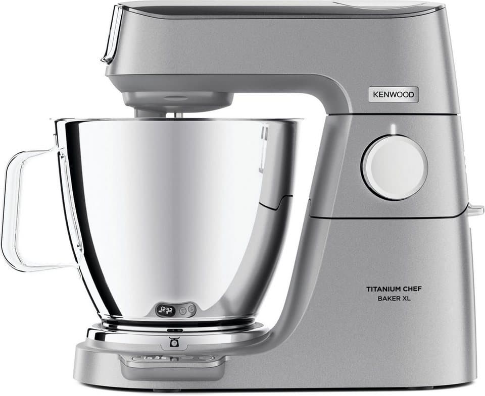 KENWOOD Küchenmaschine Titanium Chef Baker XL KVL85.704SI, 1200 W, 7 l Schüssel, inkl. umfangreiches Zubehör, mit integrierter EasyWeigh Waage - Thumbnail 2