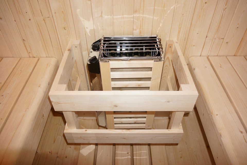 Sanotechnik Fasssauna »TROMSÖ M«, BxTxH: 194,8 x 120 x 191,5 cm, 3,8 mm, geeignet für 2 Personen, Fichetnholz - Thumbnail 7
