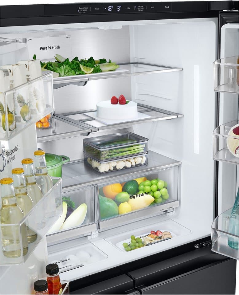 LG Multi Door L-Serie GML960EVBE, Total No Frost, Wasser- und Eisspender, LINEARCooling - Thumbnail 13
