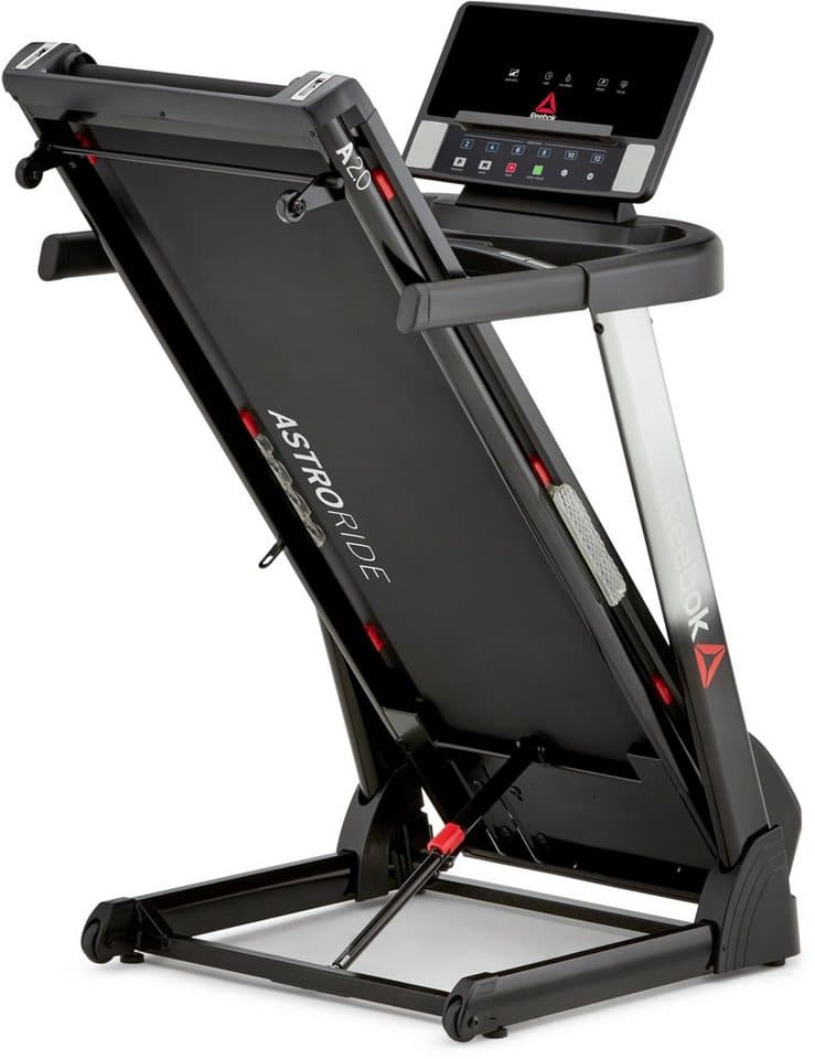 Reebok Laufband Astroride 2.0 (7-tlg., mit Soft-Drop-Klappmechanismus, LED-Display und Handpulssensoren), bis max. 13 km/h, klappbar, 120 kg max. Benutzergewicht - Thumbnail 4