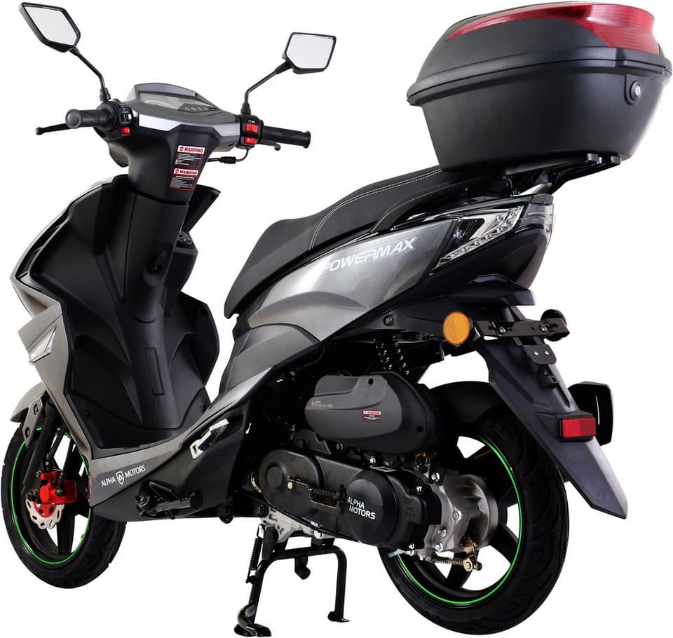 Alpha Motors Motorroller Powermax 50 ccm 45 kmh EURO 5 (mit/ohne Topcase), 50 ccm, 45 km/h, Euro 5 - Thumbnail 8