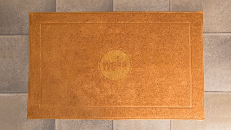 weka Sauna Element-Ecksauna VARBERG 4, BxTxH: 244 x 194 x 199 cm, 68 mm, vorgefertigte Elemente, moderne Ganzglastür - Thumbnail 6