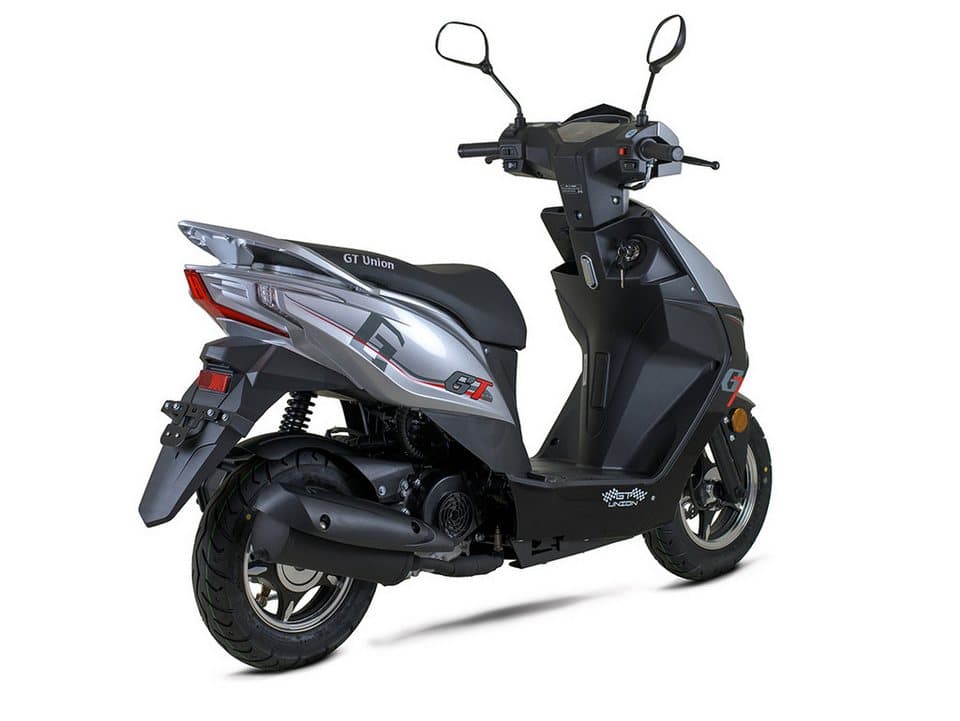GT UNION Motorroller Sonic X 25, 49,6 ccm, 25 km/h, Euro 5, (Topcase in Hochglanz-Optik), Luftgekühlter Motor - Thumbnail 7