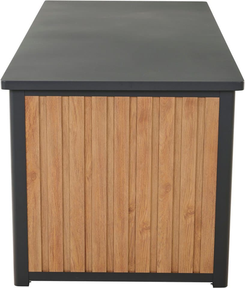 Siena Garden Kissenbox, Gestell aus Aluminium, 181x79x75cm woodlook - Thumbnail 5