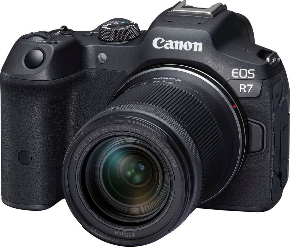 Canon EOS R7 + RF-S 18-150mm F3.5-6.3 IS STM Systemkamera (RF-S 18-150mm F3,5-6,3 IS STM, 34,4 MP, Bluetooth, WLAN) - Thumbnail 3