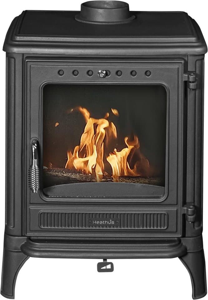 Kaminofen Castor 85, 7,2 kW, Zeitbrand, Großer Feuerraum - Thumbnail 2