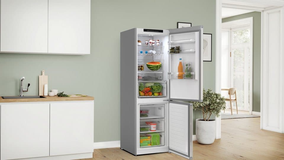 BOSCH Kühl-/Gefrierkombination Serie 4 KGN362LAF, 186 cm hoch, 60 cm breit, Länger frisch dank VitaFresh XXL & kein Abtauen mehr - Thumbnail 15