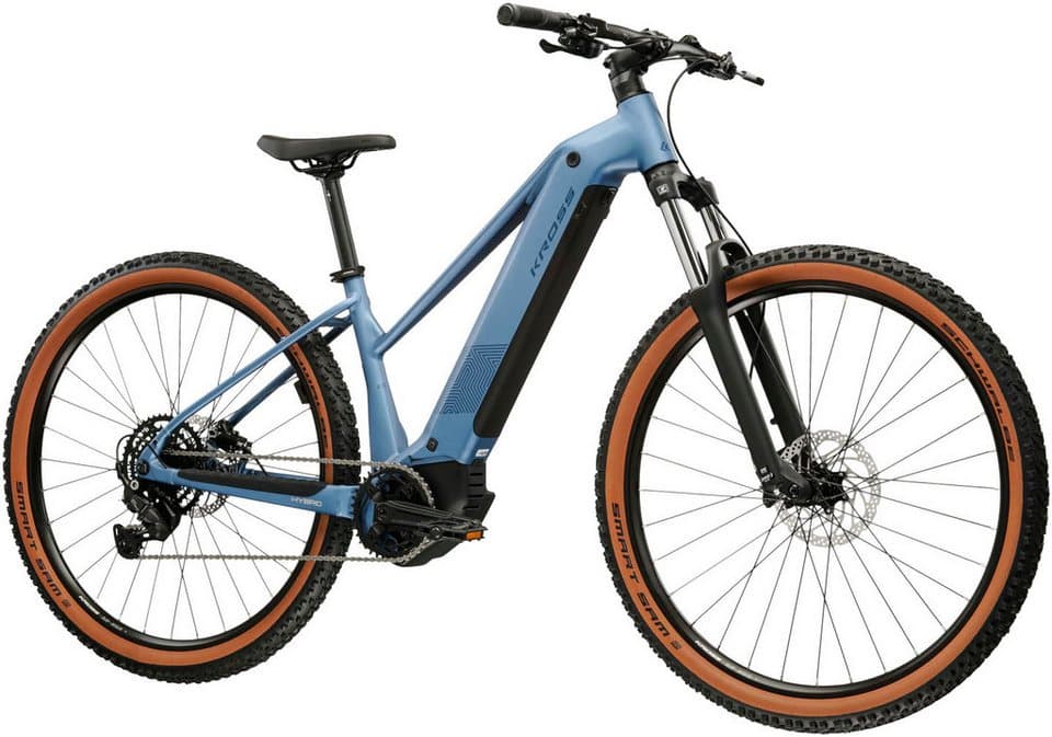 Kross E-Bike Mountainbike Influx Hybrid 2.0 16,7Ah / BOSCH 600 Wh 29" blau 9 Gänge 2026, 9 Gang Shimano CUES U4000 Schaltwerk, Kettenschaltung, Mittelmotor, 600 Wh, BOSCH PERFORMANCE LINE PX 36 V/250 W, Mittelmotor - Thumbnail 2