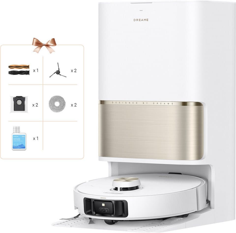 Dreame Saugroboter L50s Pro Ultra, 600 W, beutellos, Basisstation, App-Steuerung