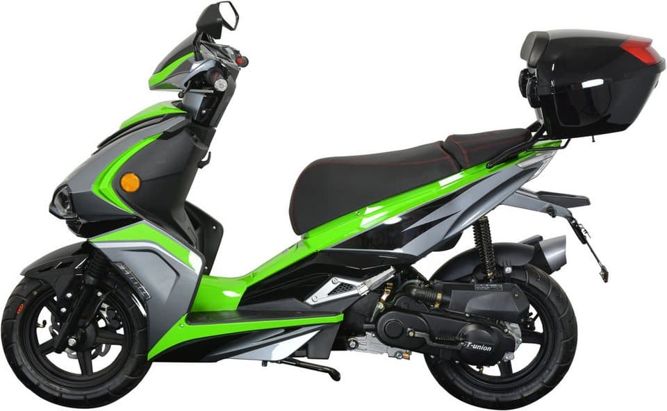 GT UNION Motorroller Striker 25, 49,5 ccm, 25 km/h, Euro 5+, (Set, mit Topcase), Luftgekühlter Motor - Thumbnail 4