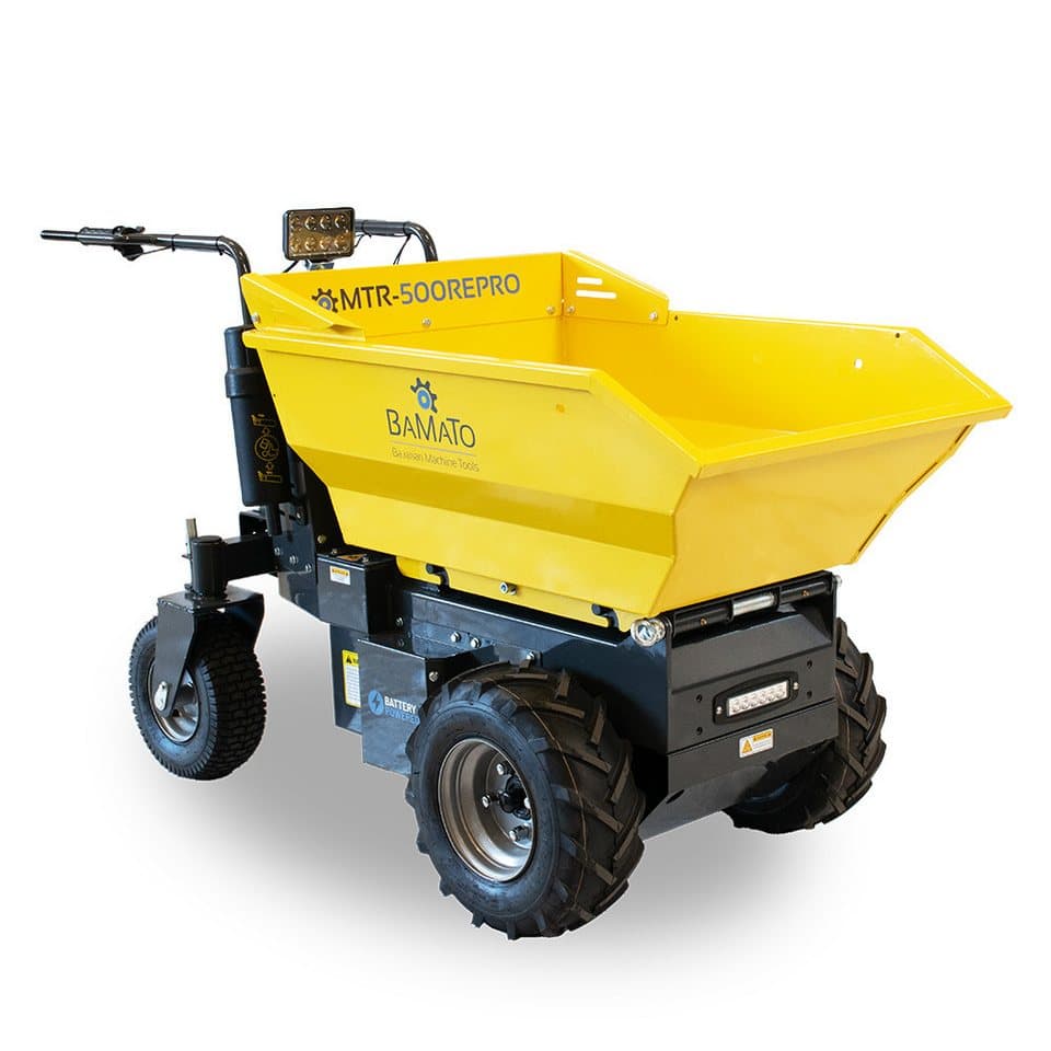 BAMATO Motorschubkarre MTR-500REPRO, 1-tlg., Elektrodumper, Akku Schubkarre, Motorschubkarre - Thumbnail 2