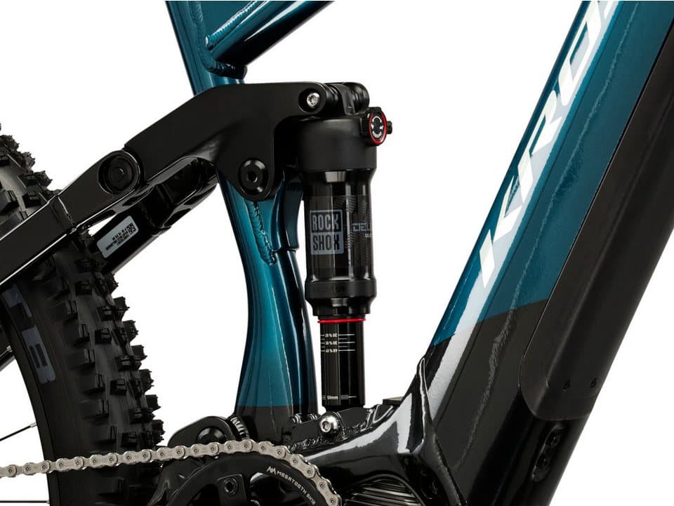 Kross E-Bike Mountainbike E-MTB Grist Boost 2.0 630 29" türkis 12 Gänge - Shimano Mittelmotor, 12 Gang Shimano DEORE M6100 Schaltwerk, Kettenschaltung, Mittelmotor, 630 Wh, SHIMANO Steps 36 V/250 W, Mittelmotor DU-EP800 - Thumbnail 11